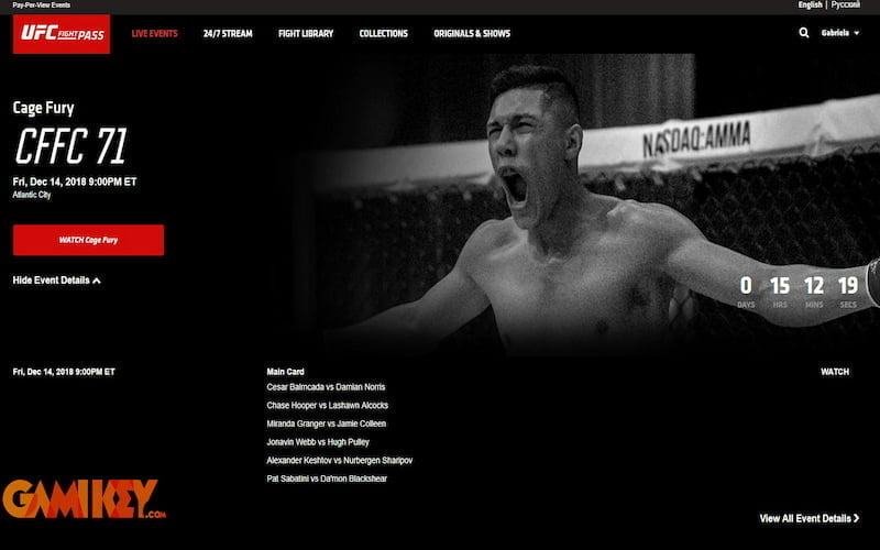 UFC Fight Pass UFC Fight Pass