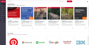 oreilly online learning learning paths Kho sách đa dạng trên tài khoản O’Reilly Learning
