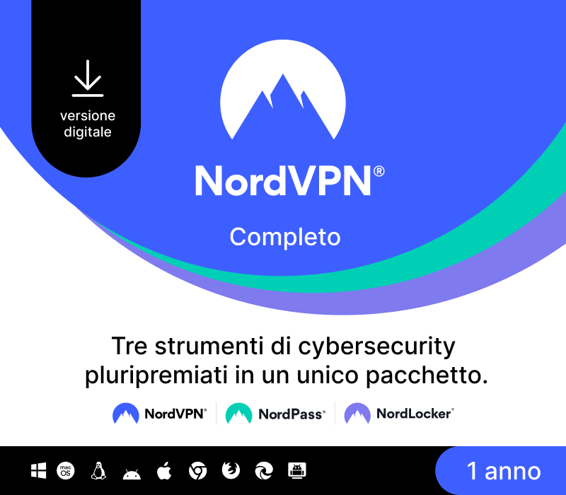 Key Kích Hoạt NordVPN Complete IT 1 Năm / 10 Thiết Bị